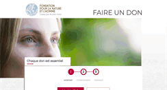 Desktop Screenshot of faireundon.fondation-nature-homme.org